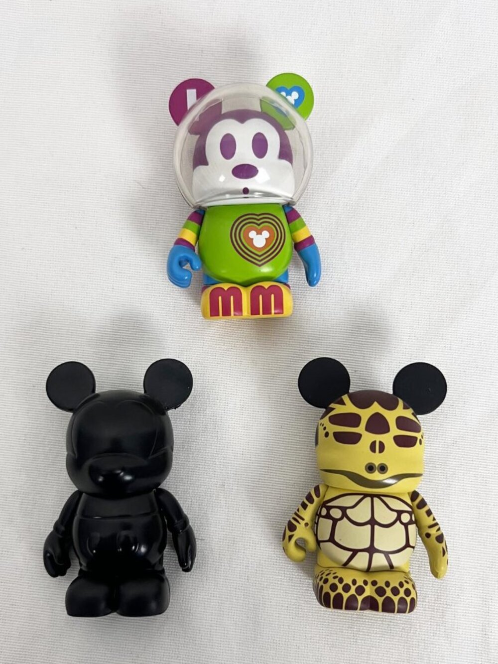 Disney Parks Vinylmation figures I Love MM rainbow pride Sea Creatures set/ 3